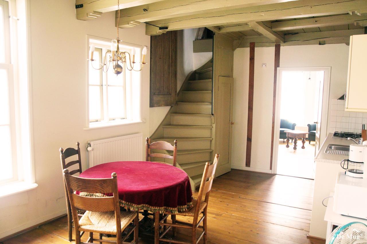 Cafe Restaurant Hotel De Mug Middelburg Bagian luar foto
